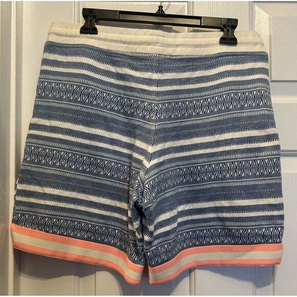 Chubbies Lounge Wear 100% Cotton Blue & White Soft Shorts Size Large 7" Inseam - Picture 2 of 10